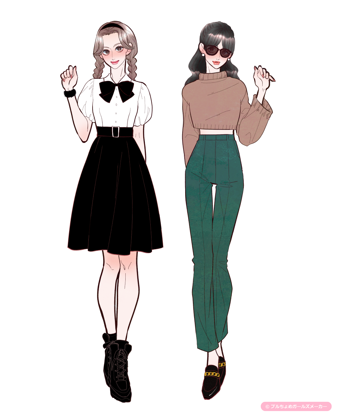 ガールズメーカーで作られた女の子2