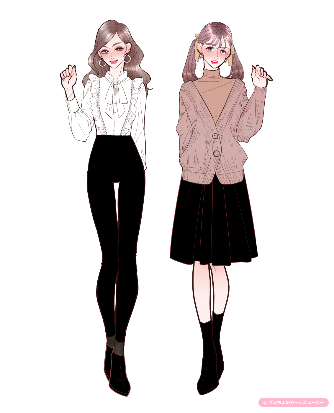 ガールズメーカーで作られた女の子3