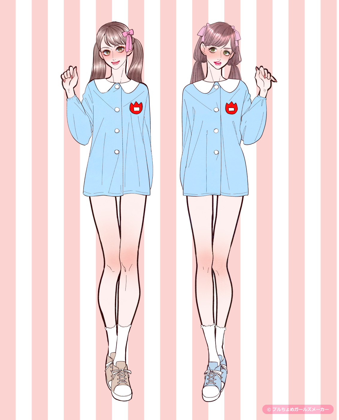 ガールズメーカーで作られた女の子7