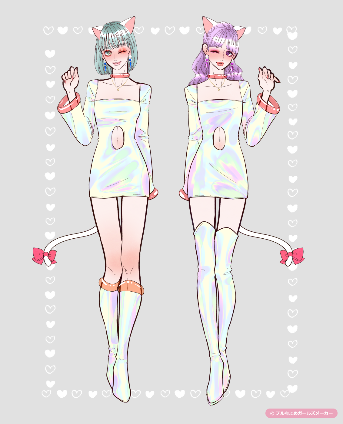 ガールズメーカーで作られた女の子1