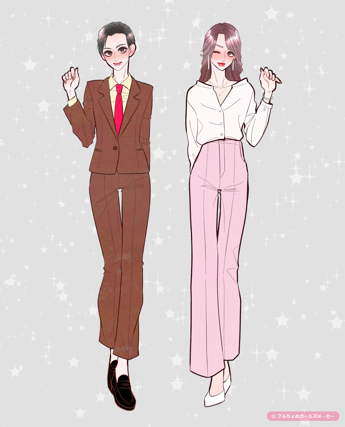 ガールズメーカーで作られた女の子2
