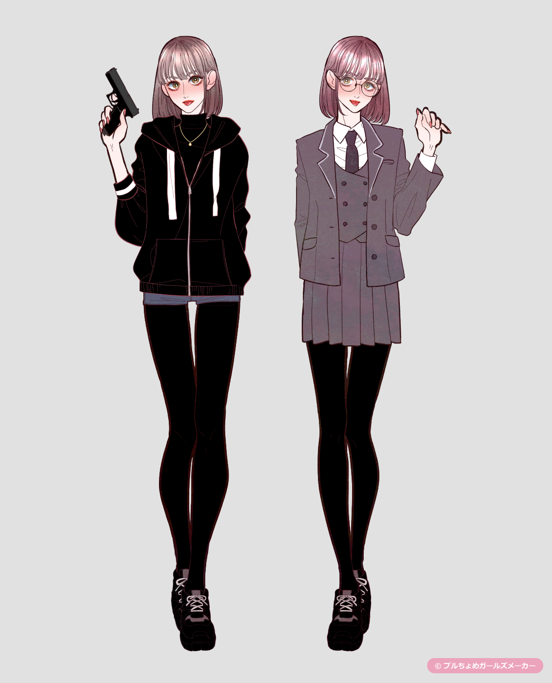 ガールズメーカーで作られた女の子2