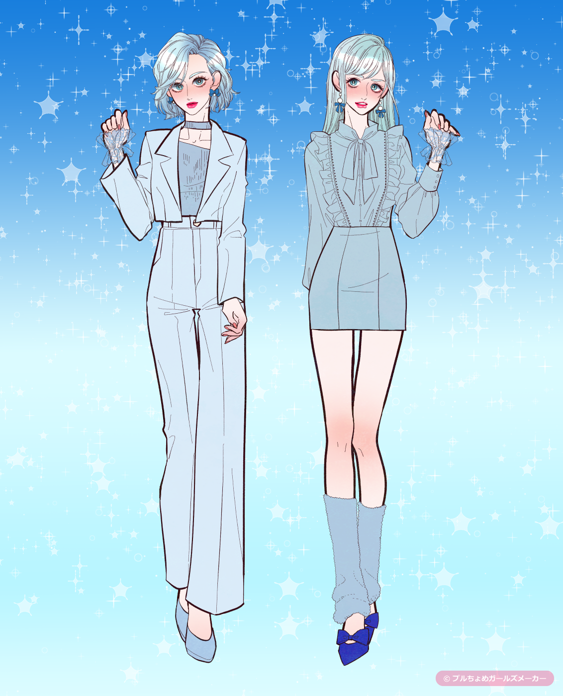 ガールズメーカーで作られた女の子1