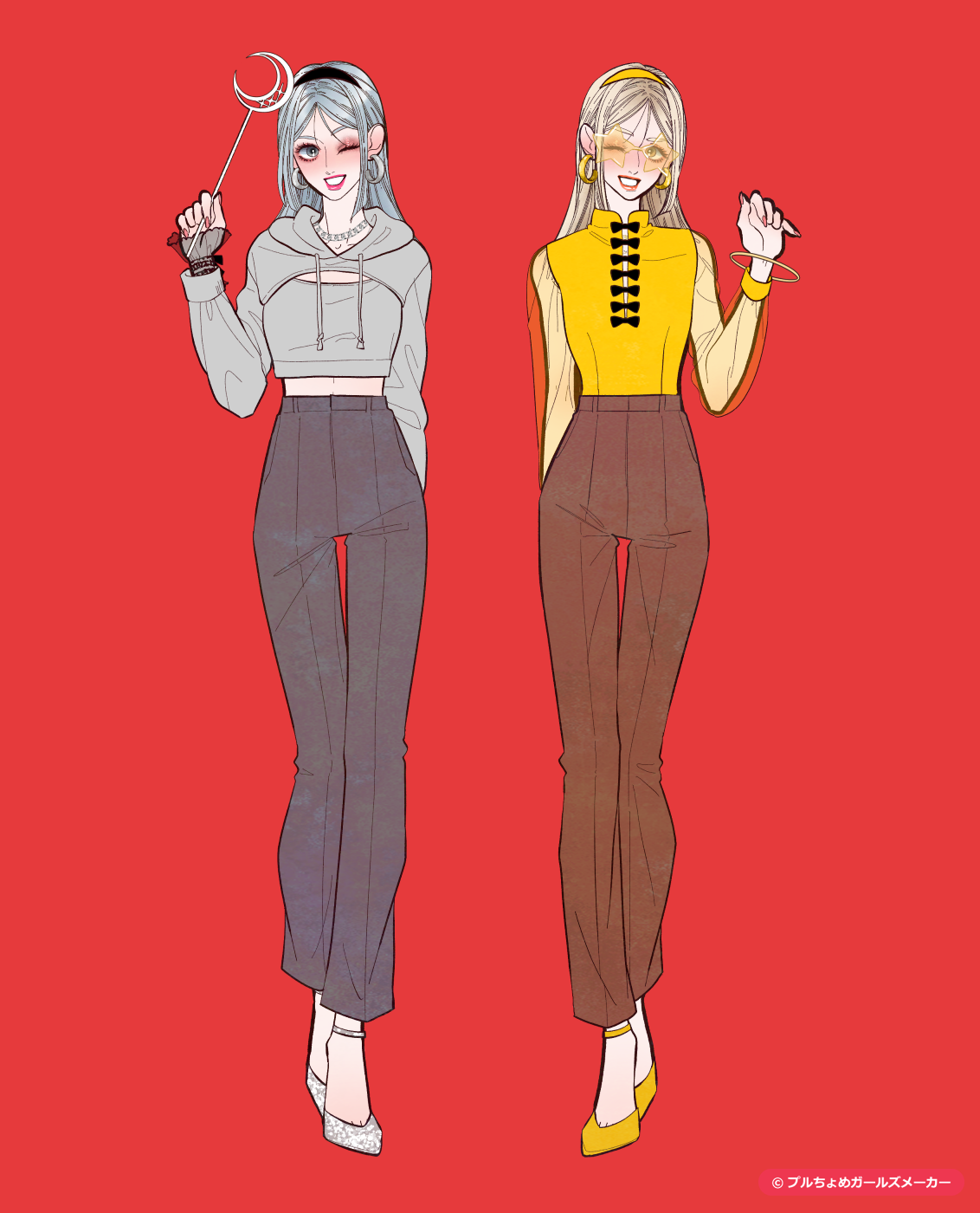 ガールズメーカーで作られた女の子4