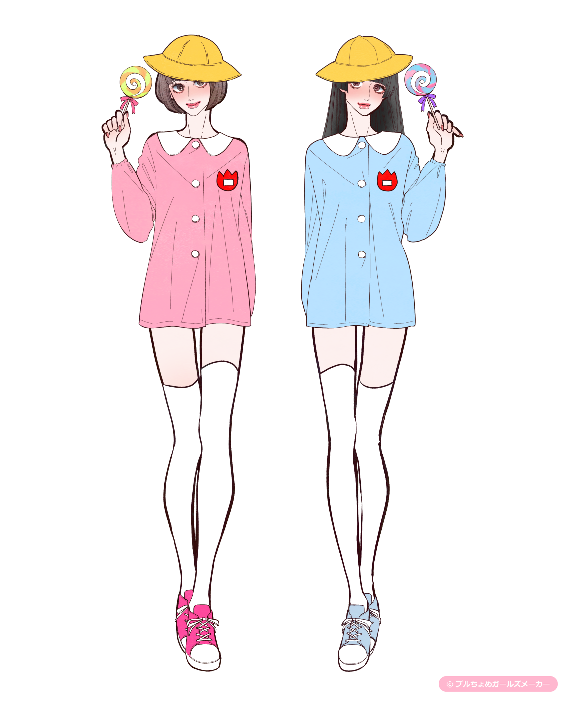 ガールズメーカーで作られた女の子4