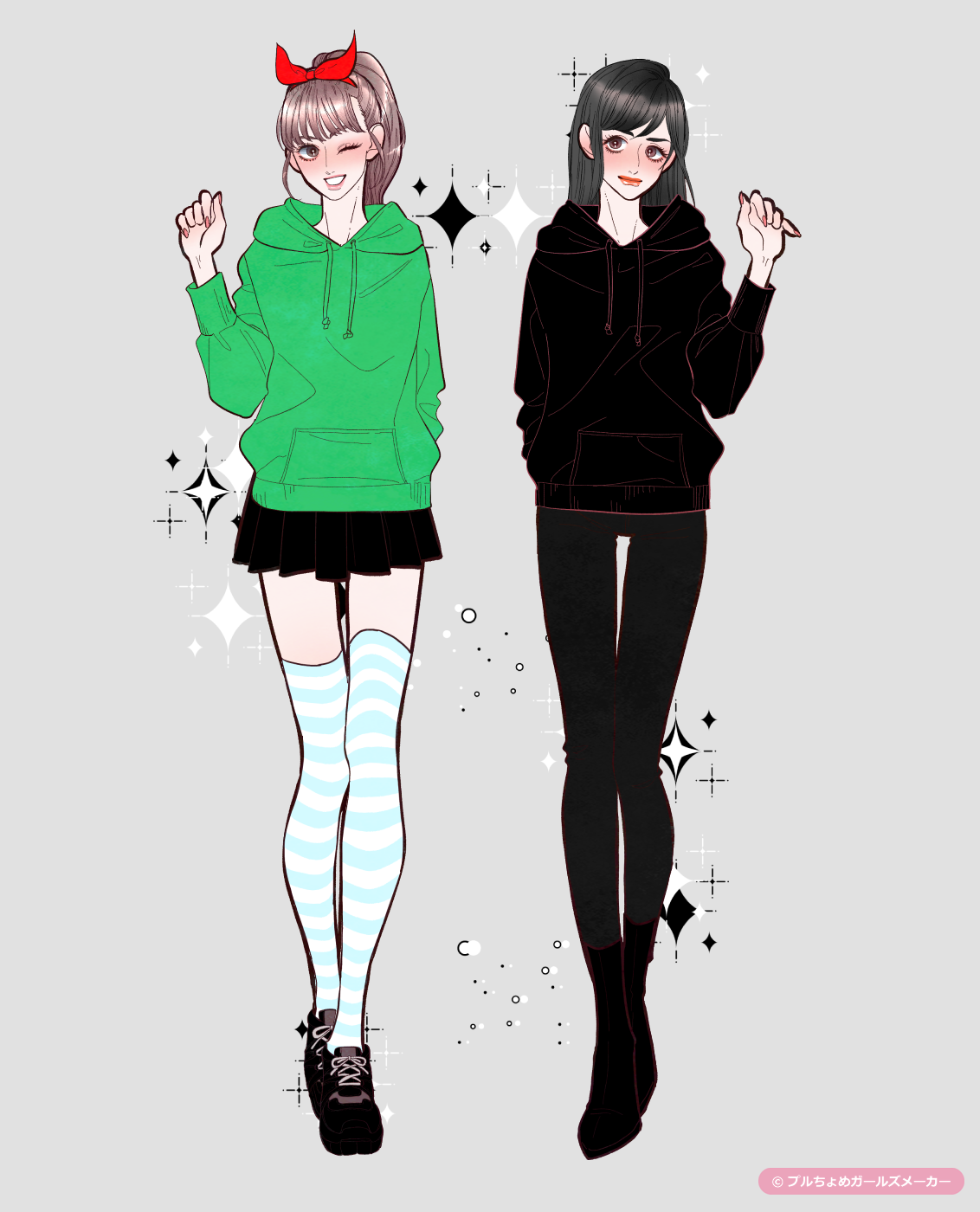 ガールズメーカーで作られた女の子15
