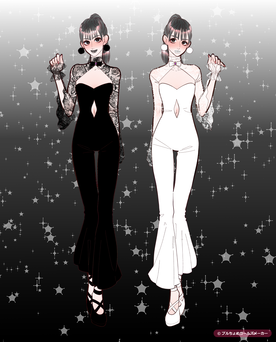 ガールズメーカーで作られた女の子1