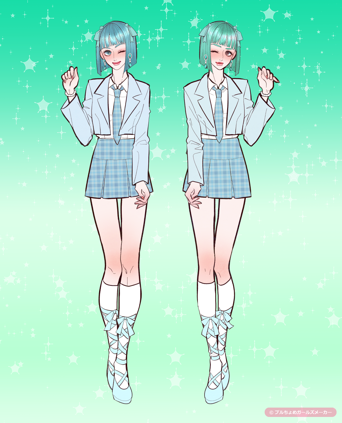 ガールズメーカーで作られた女の子20