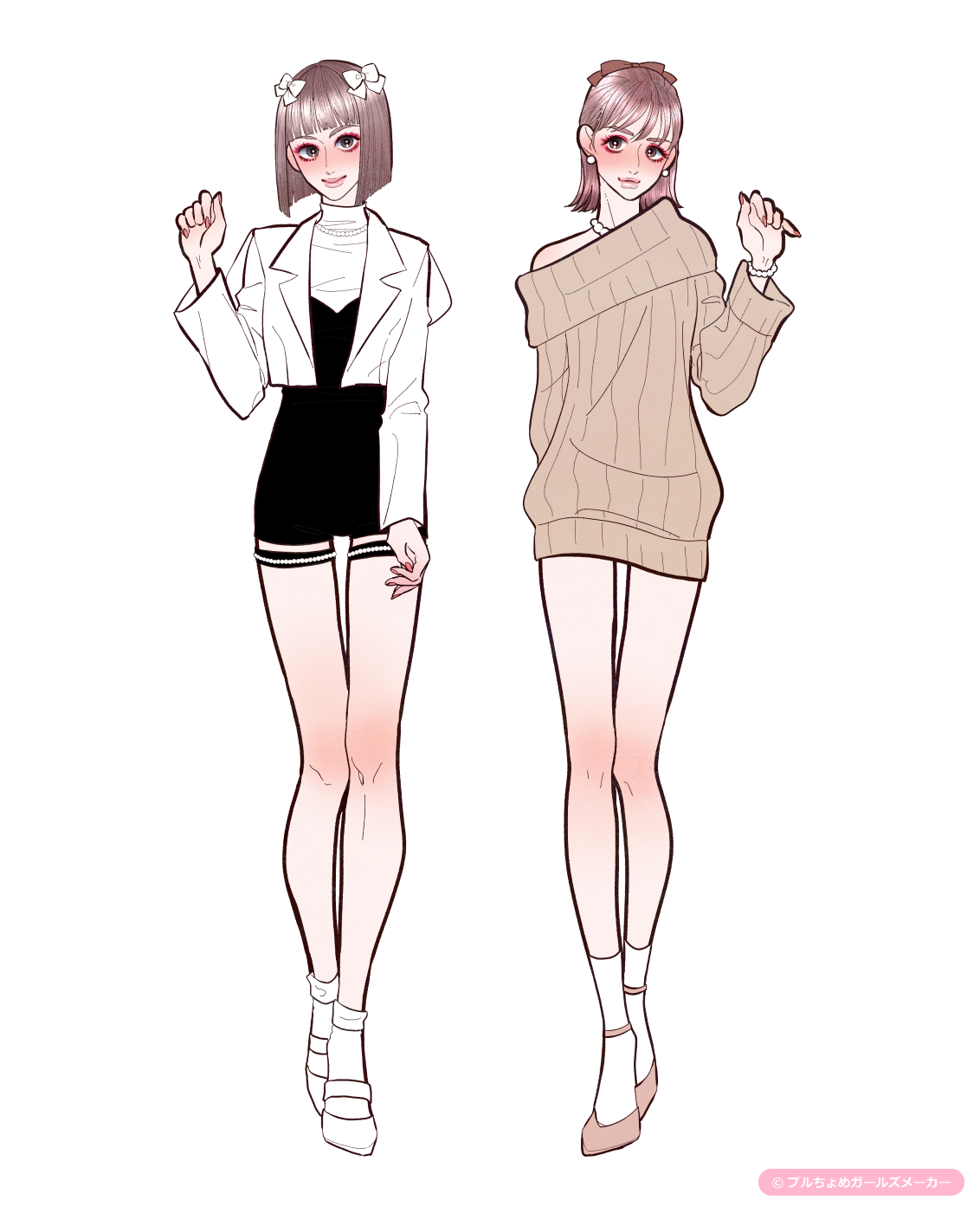 ガールズメーカーで作られた女の子4