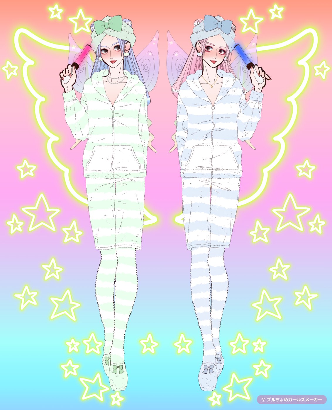 ガールズメーカーで作られた女の子2
