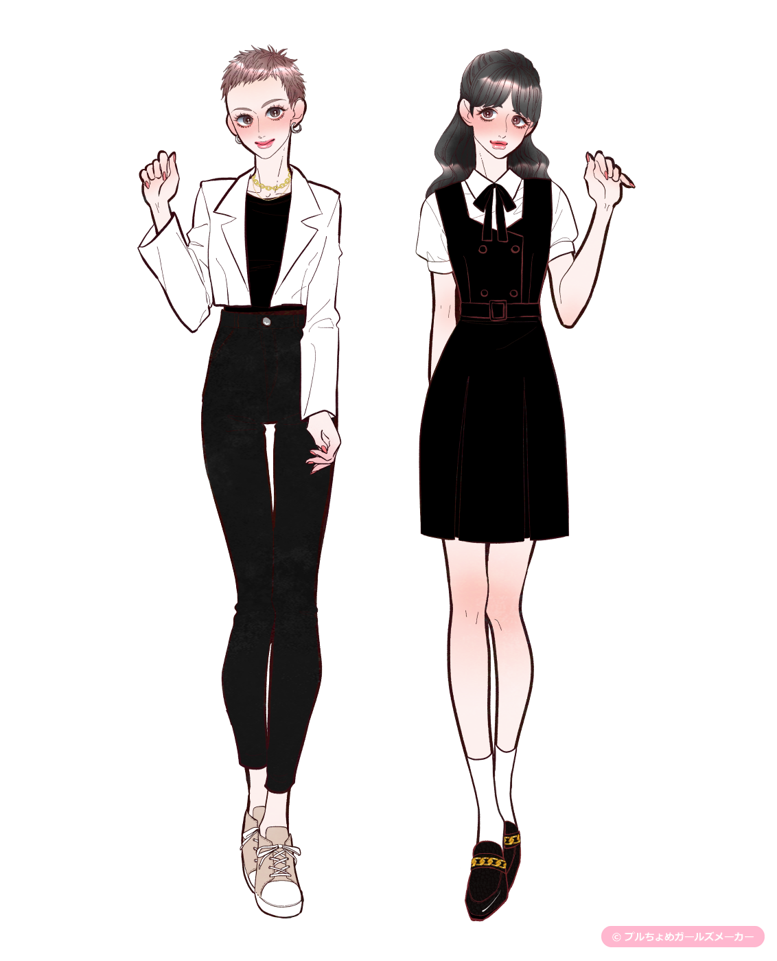 ガールズメーカーで作られた女の子2