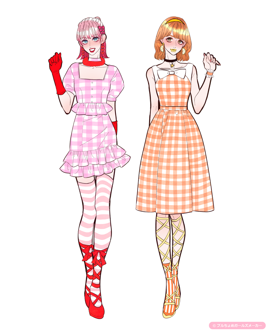 ガールズメーカーで作られた女の子2