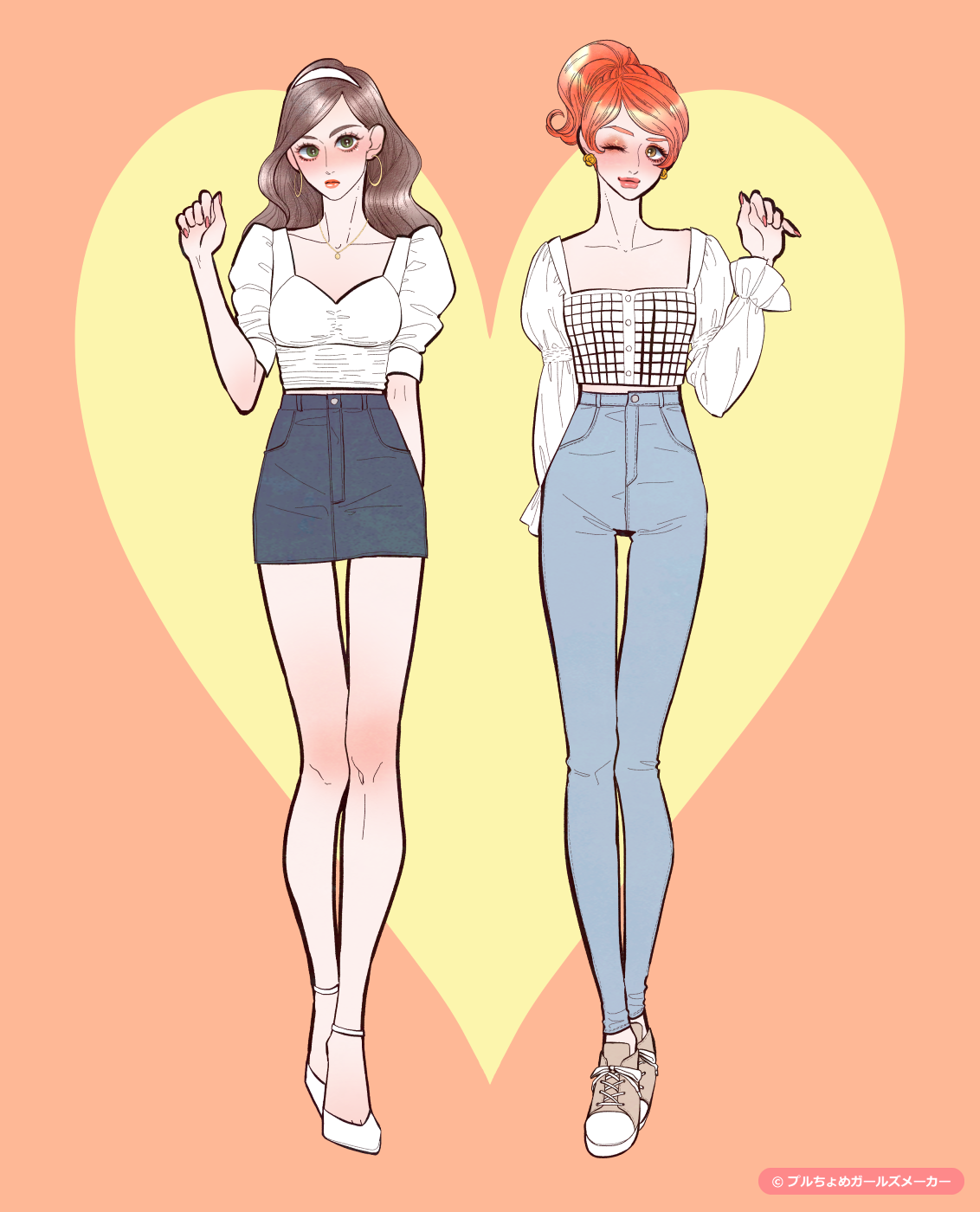 ガールズメーカーで作られた女の子5