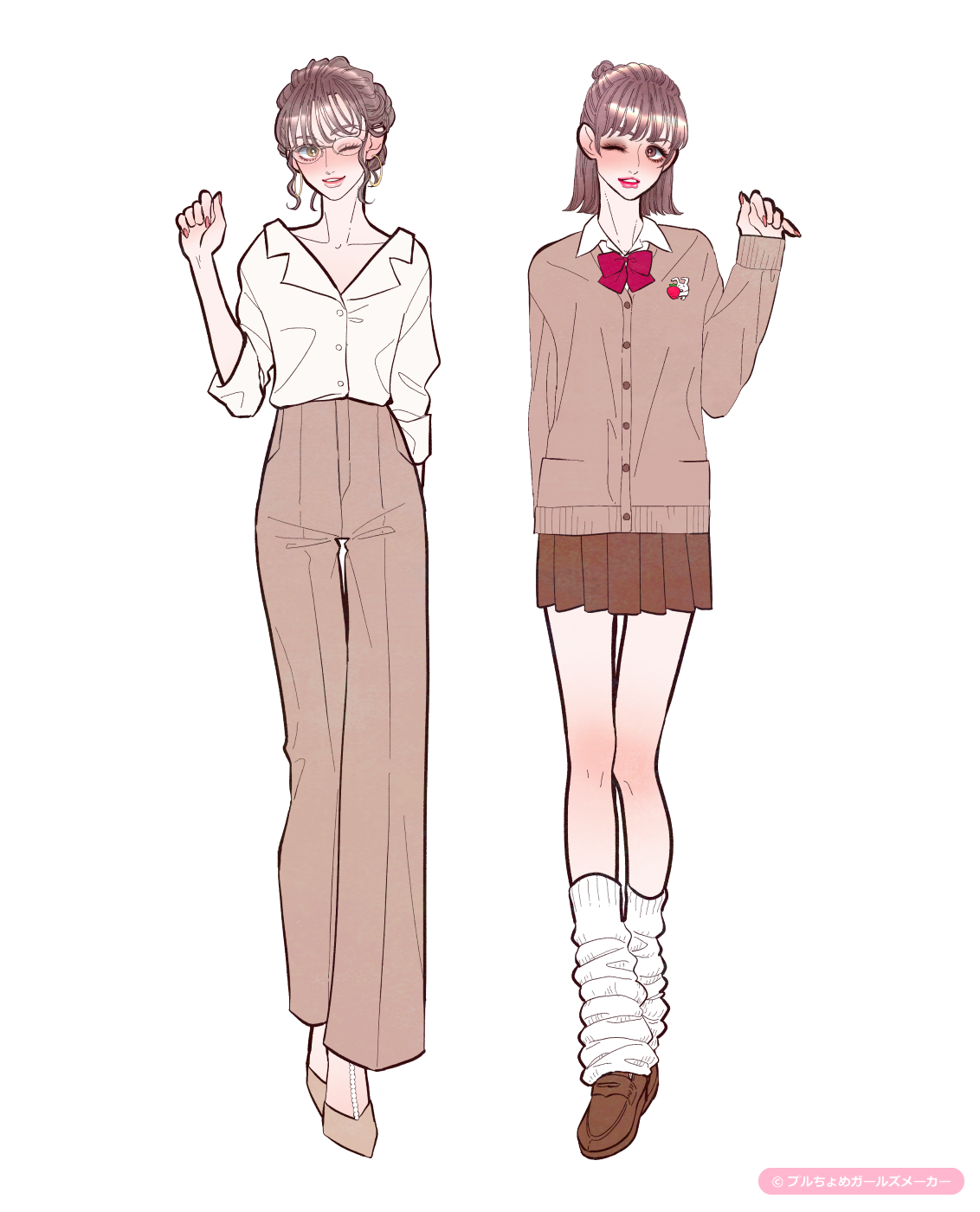 ガールズメーカーで作られた女の子2