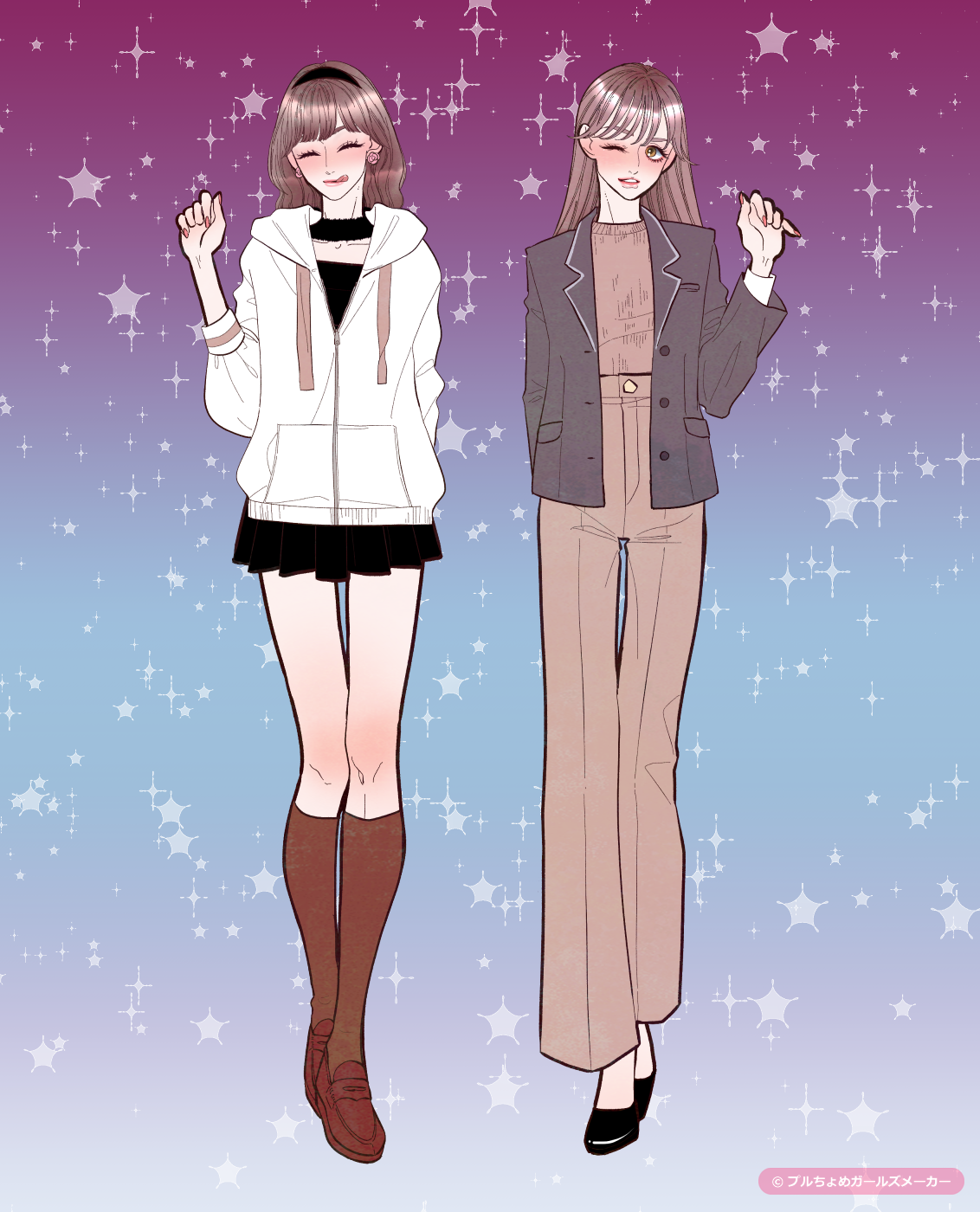 ガールズメーカーで作られた女の子2