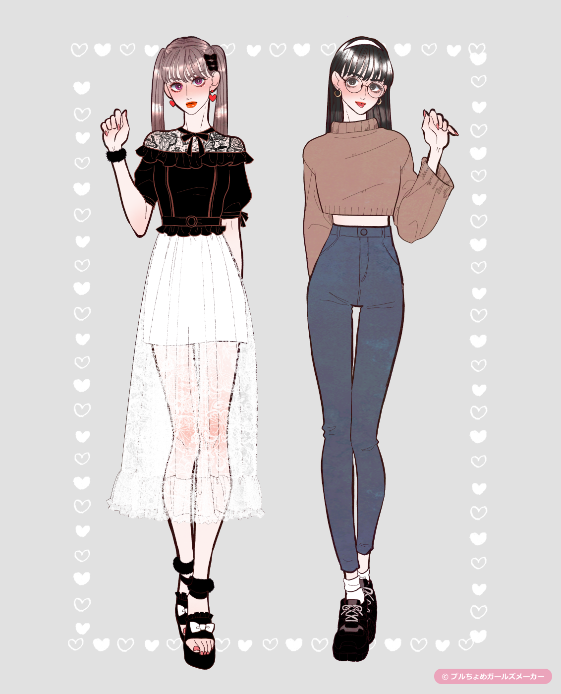 ガールズメーカーで作られた女の子3