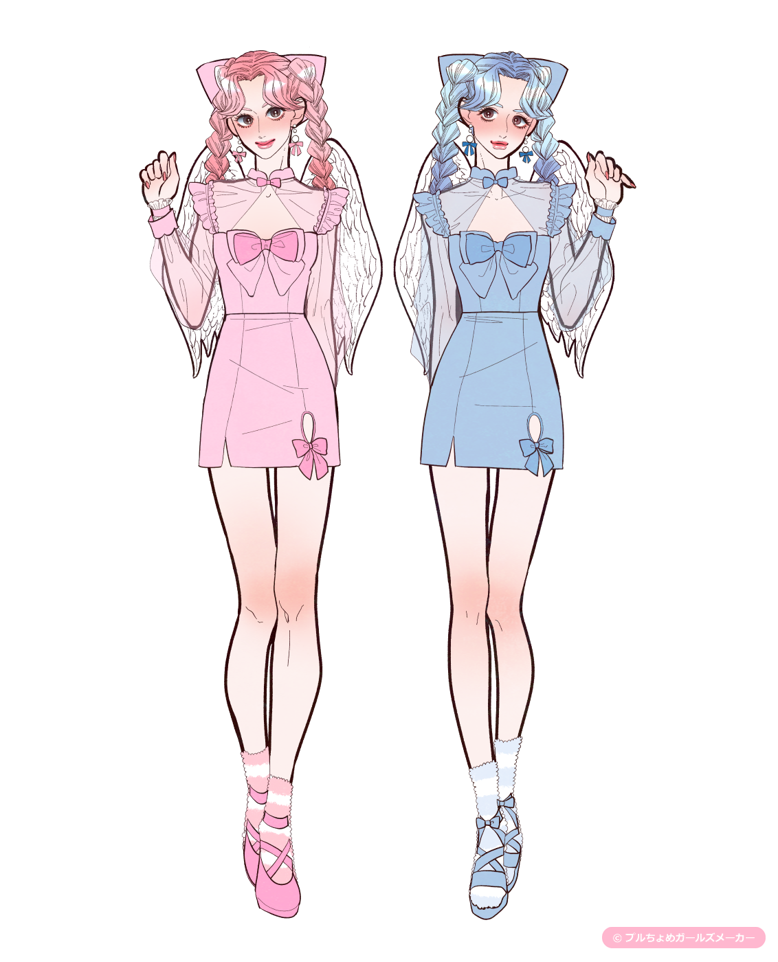 ガールズメーカーで作られた女の子1