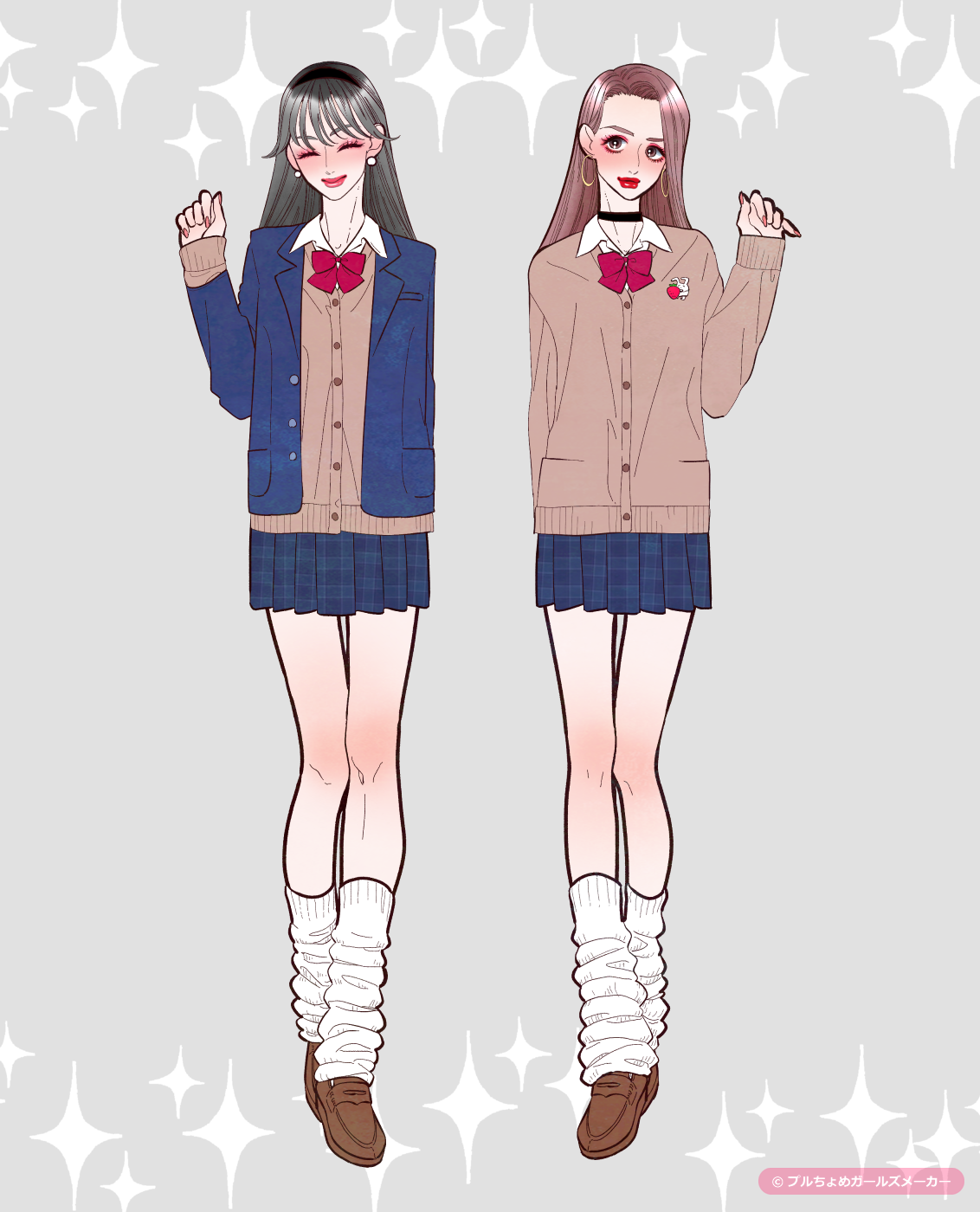 ガールズメーカーで作られた女の子1