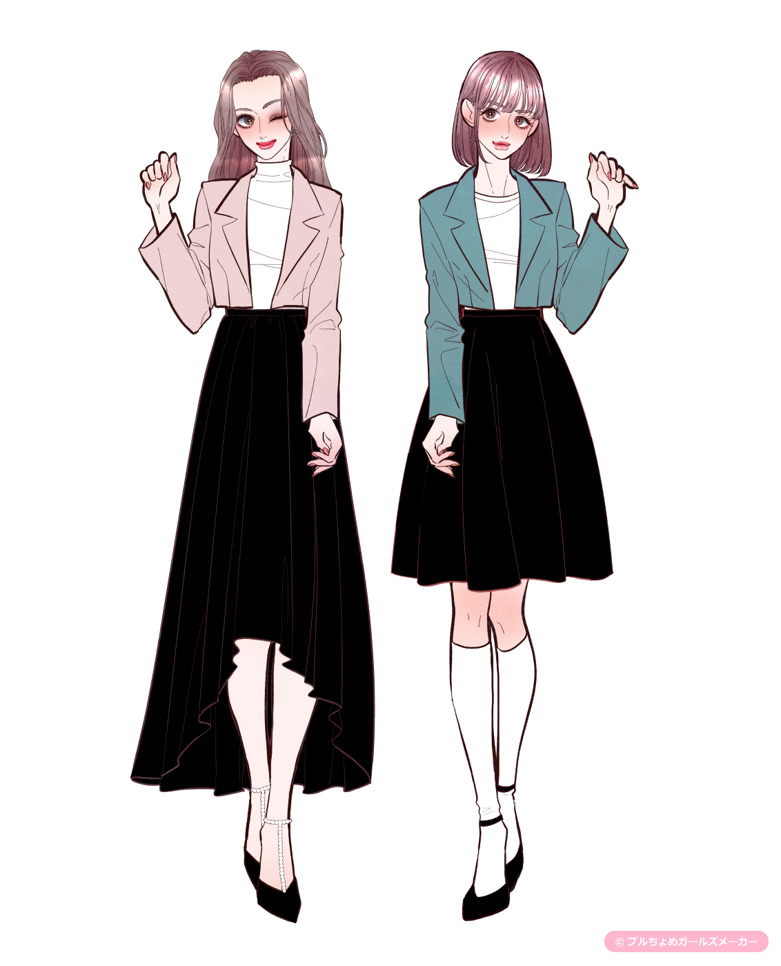 ガールズメーカーで作られた女の子2