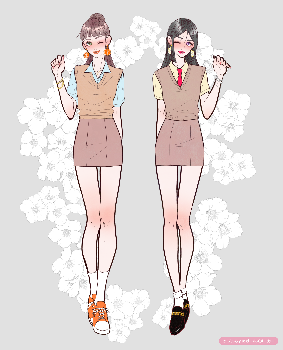 ガールズメーカーで作られた女の子2