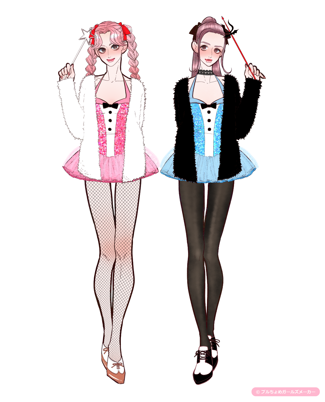 ガールズメーカーで作られた女の子1