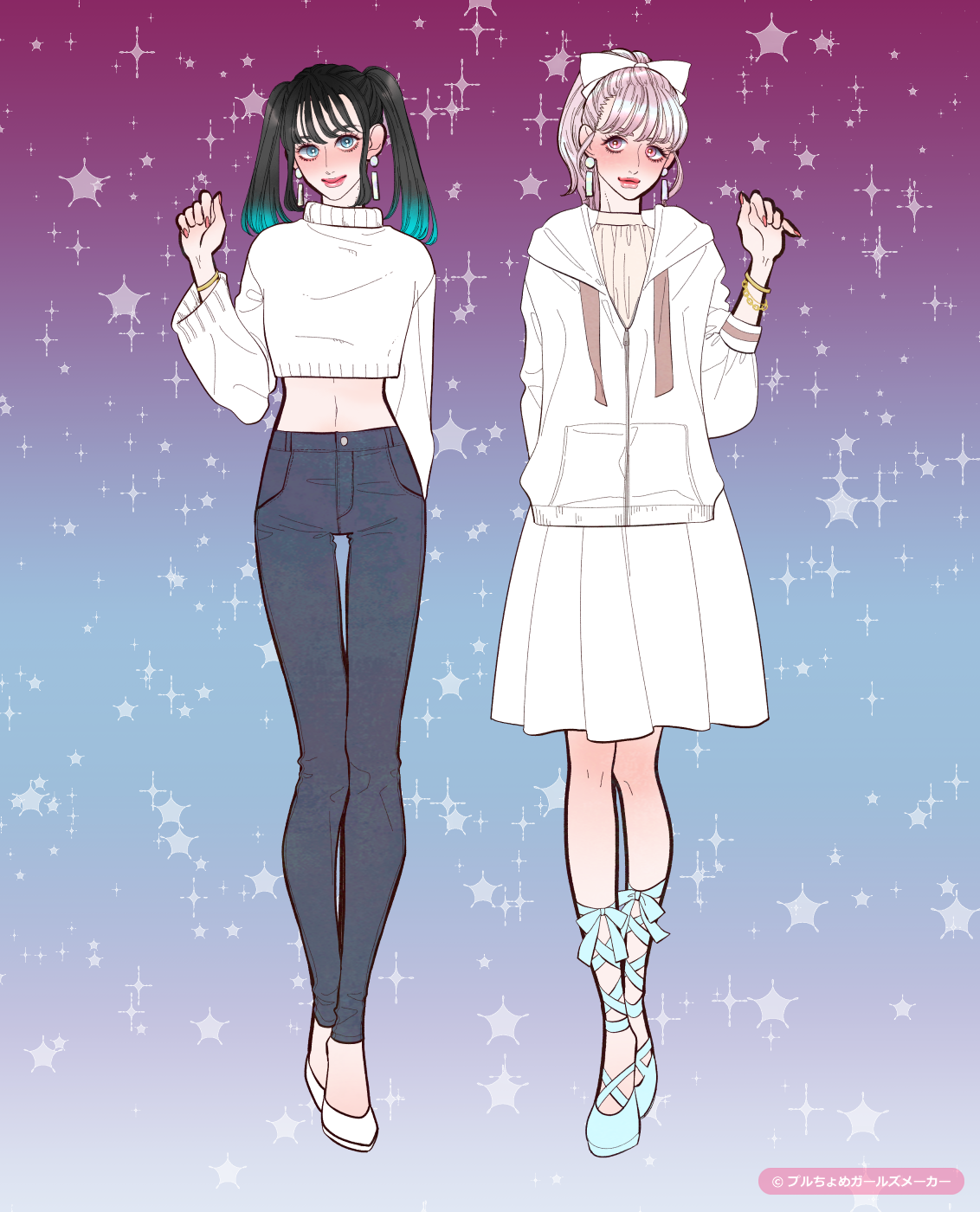 ガールズメーカーで作られた女の子3