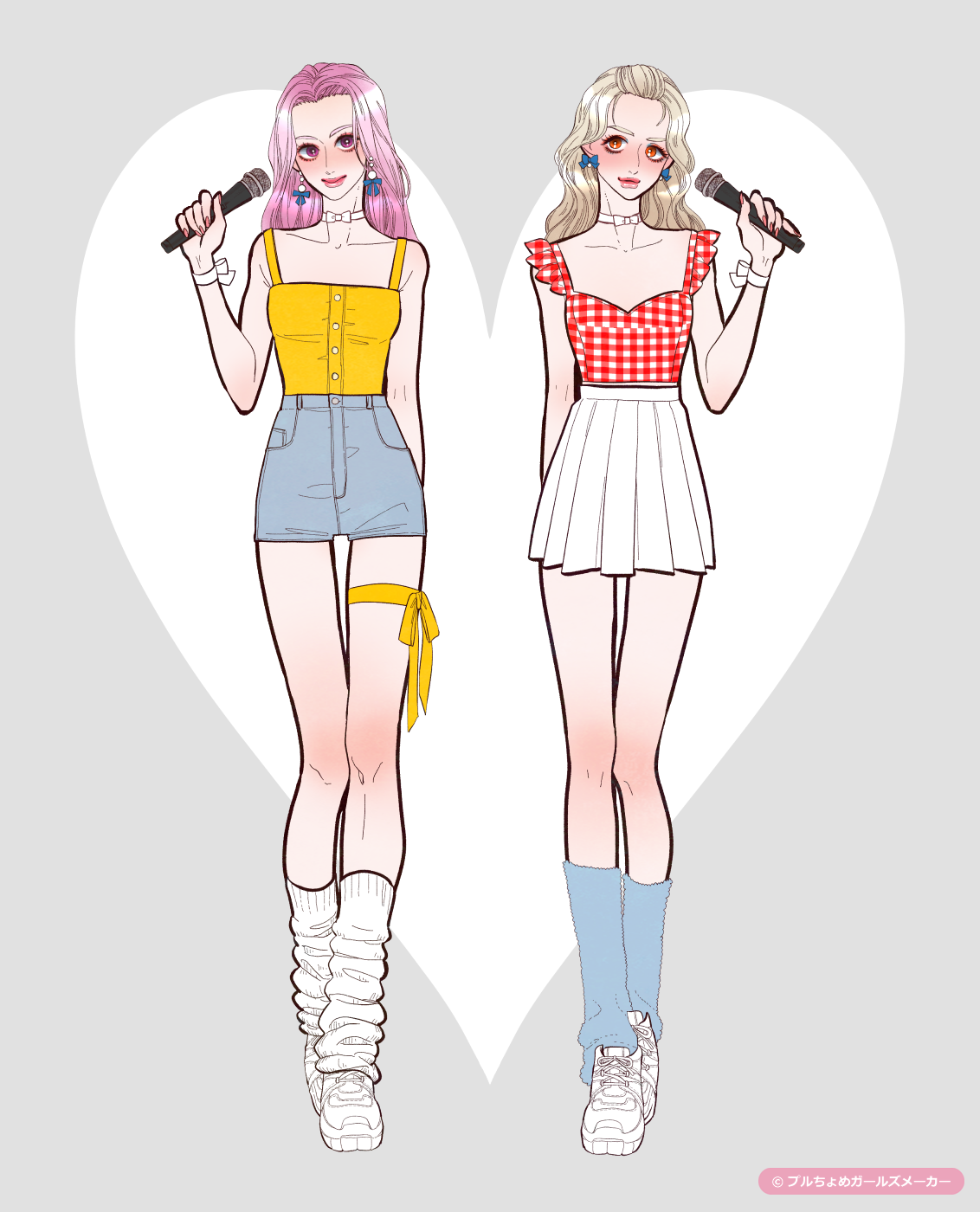 ガールズメーカーで作られた女の子2