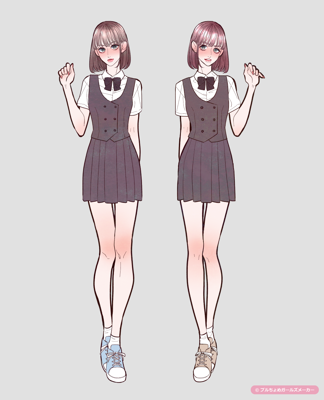 ガールズメーカーで作られた女の子4