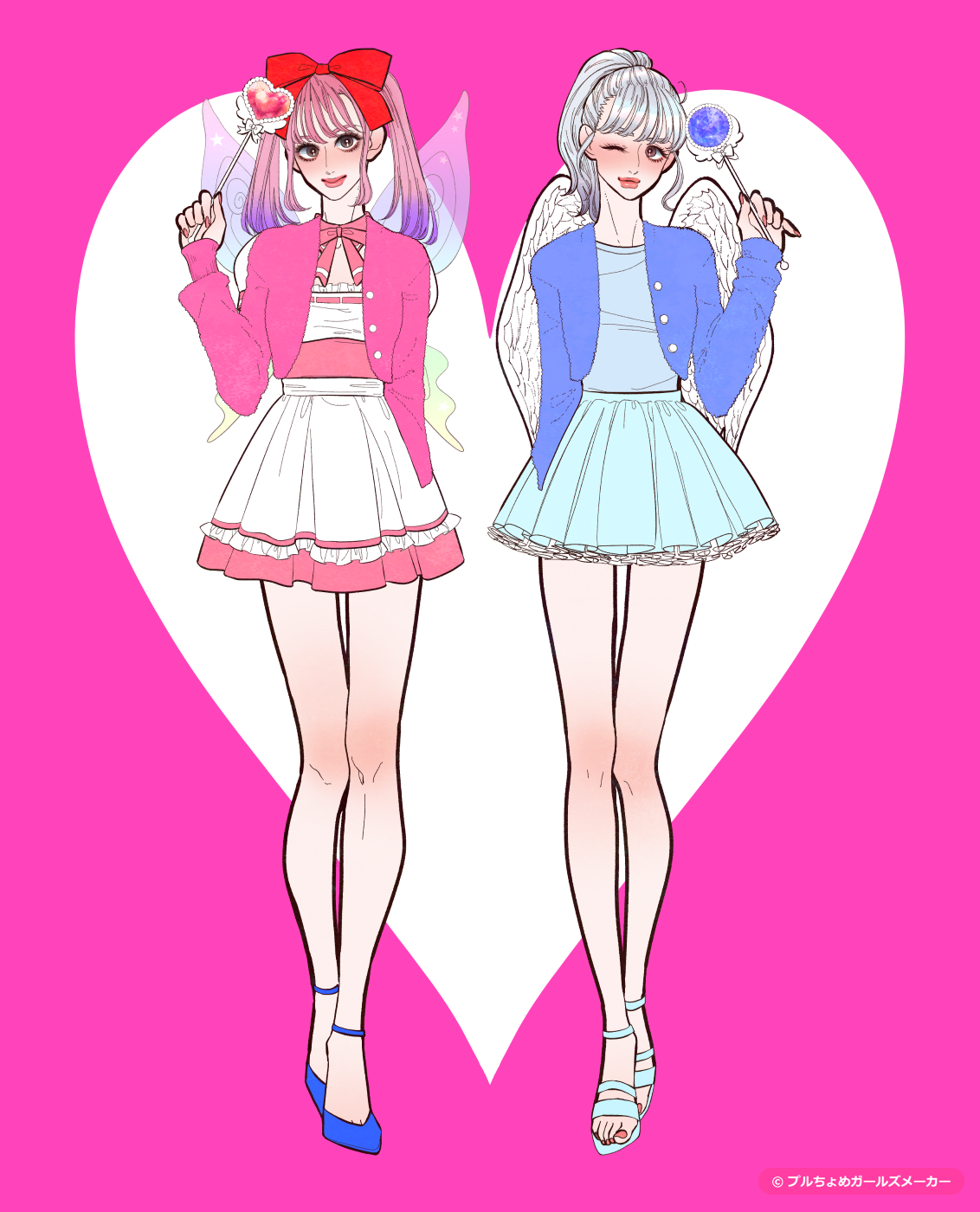ガールズメーカーで作られた女の子1