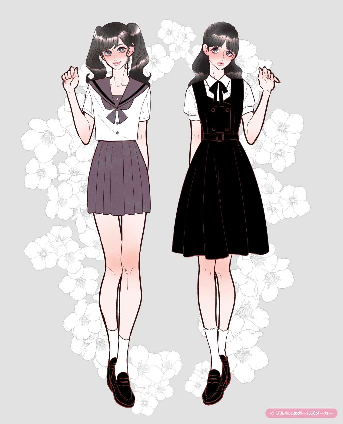 ガールズメーカーで作られた女の子2