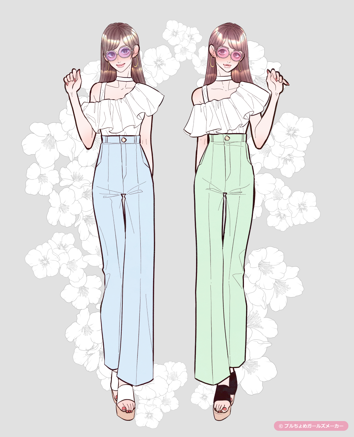 ガールズメーカーで作られた女の子2