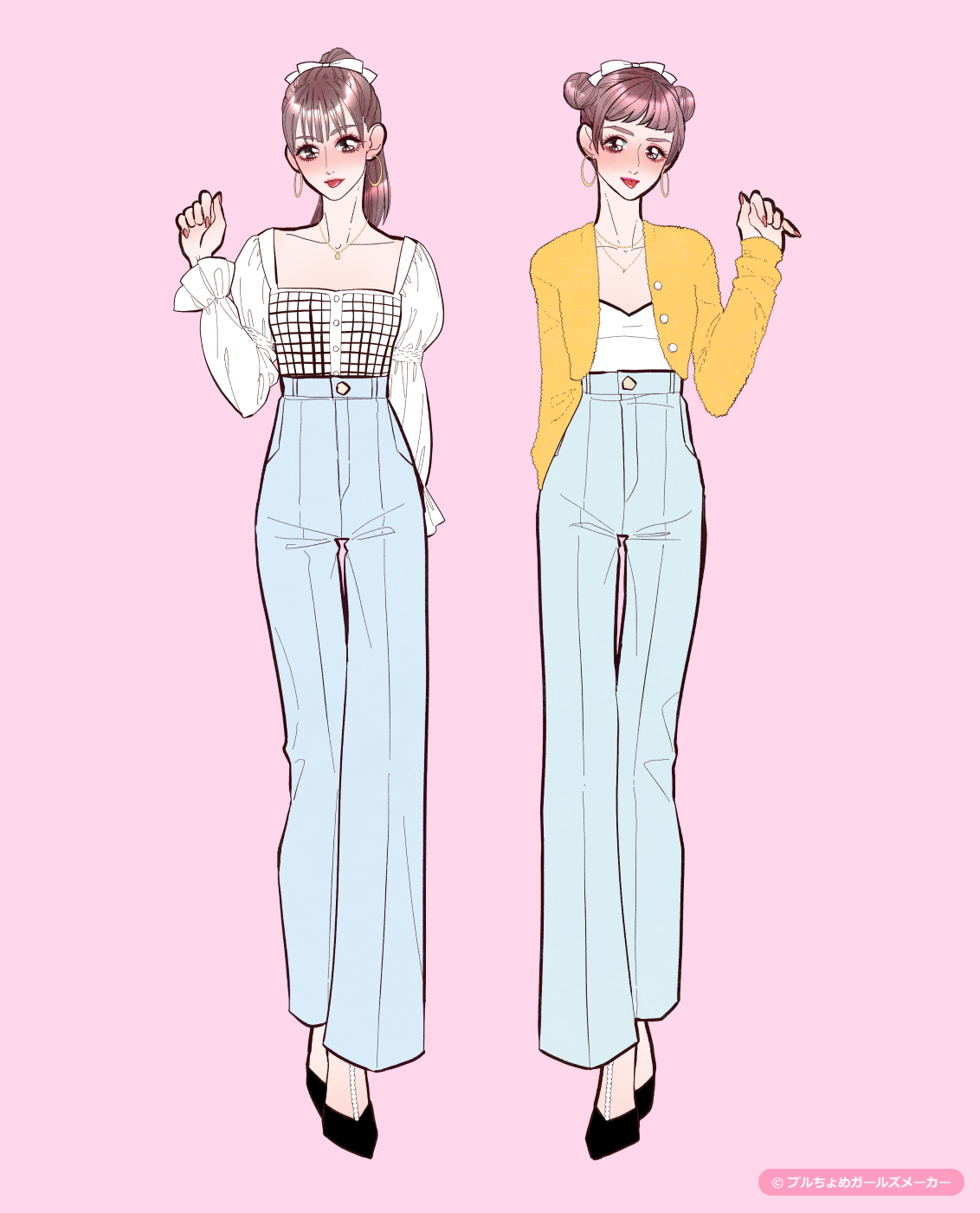 ガールズメーカーで作られた女の子3