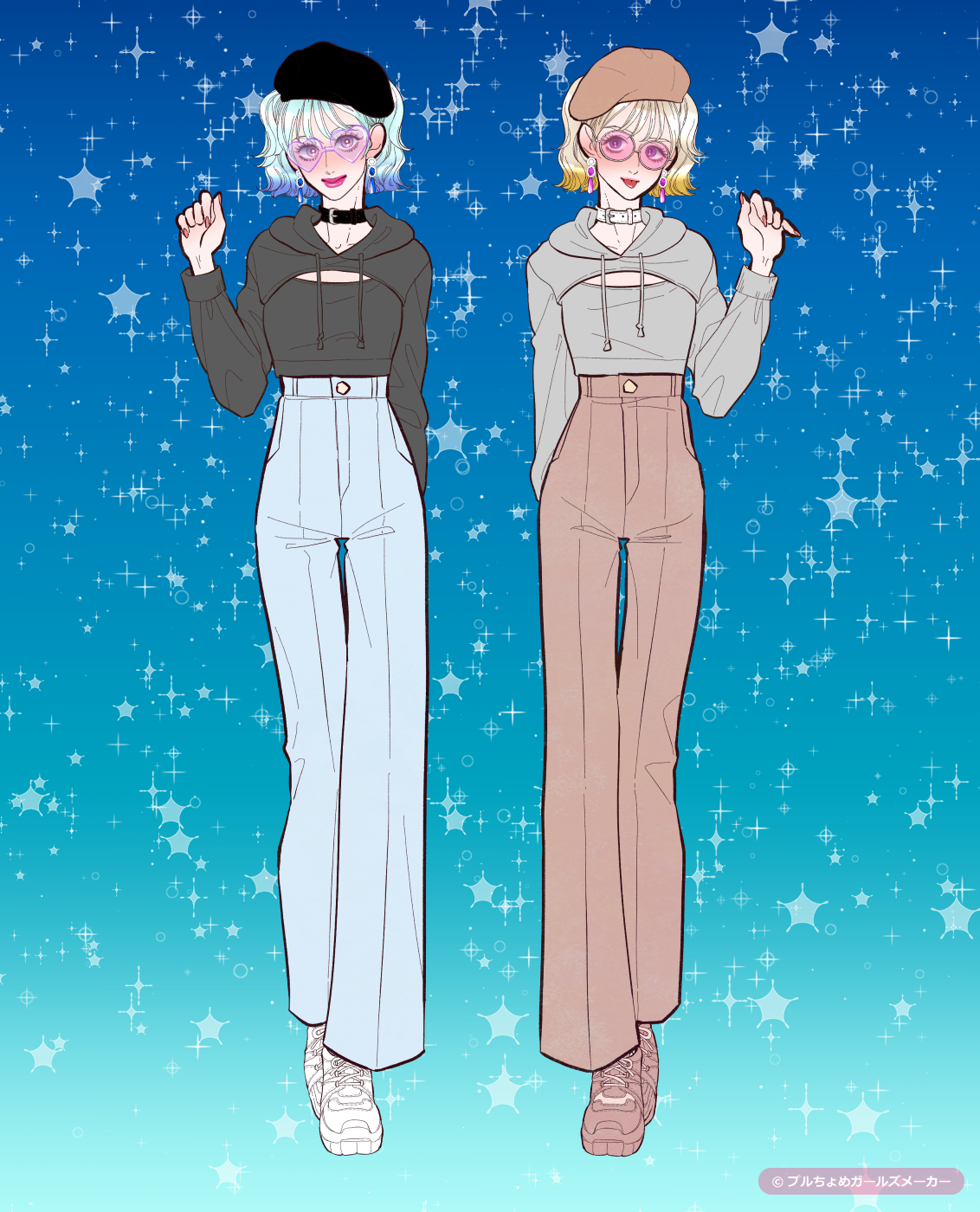 ガールズメーカーで作られた女の子16