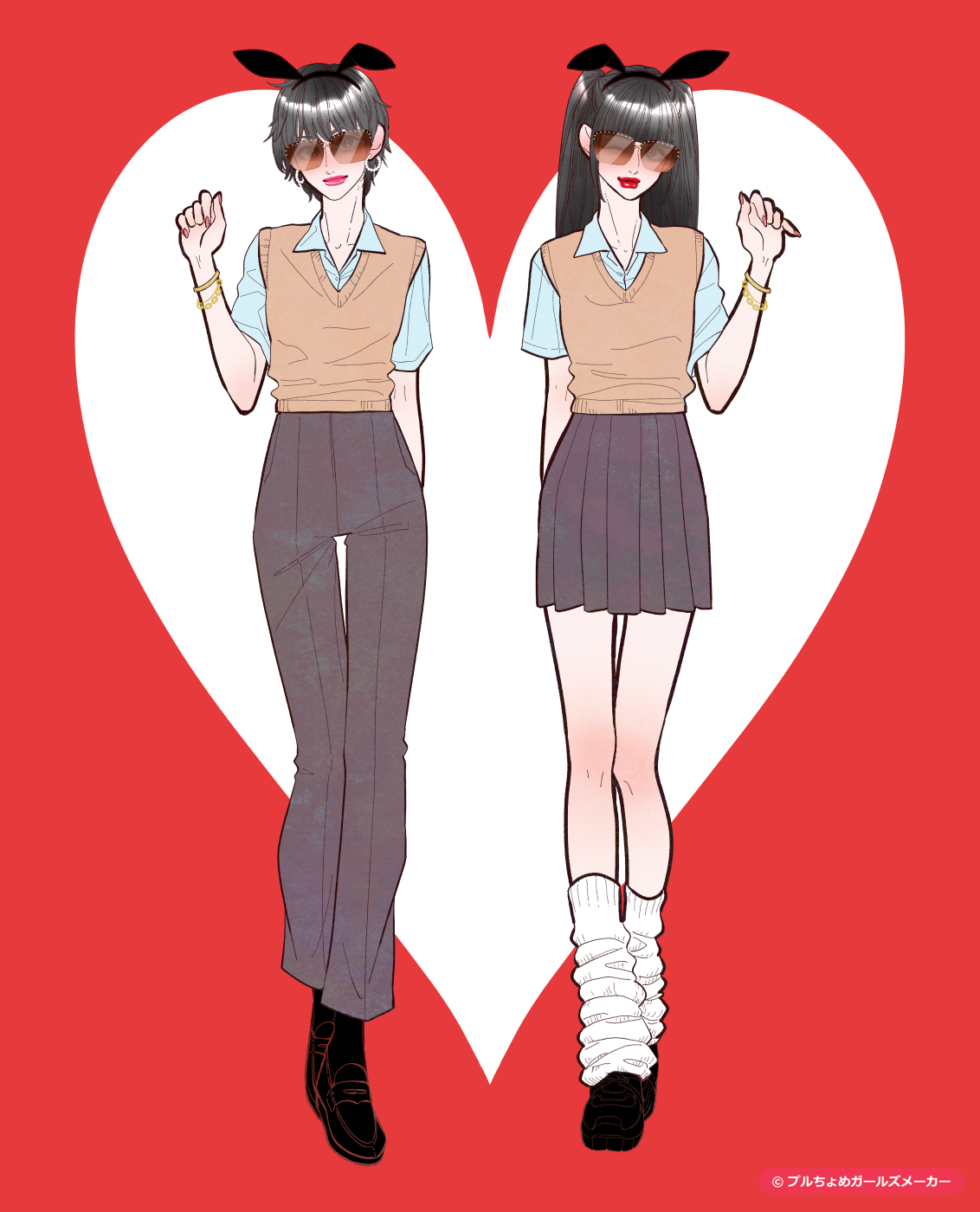ガールズメーカーで作られた女の子2