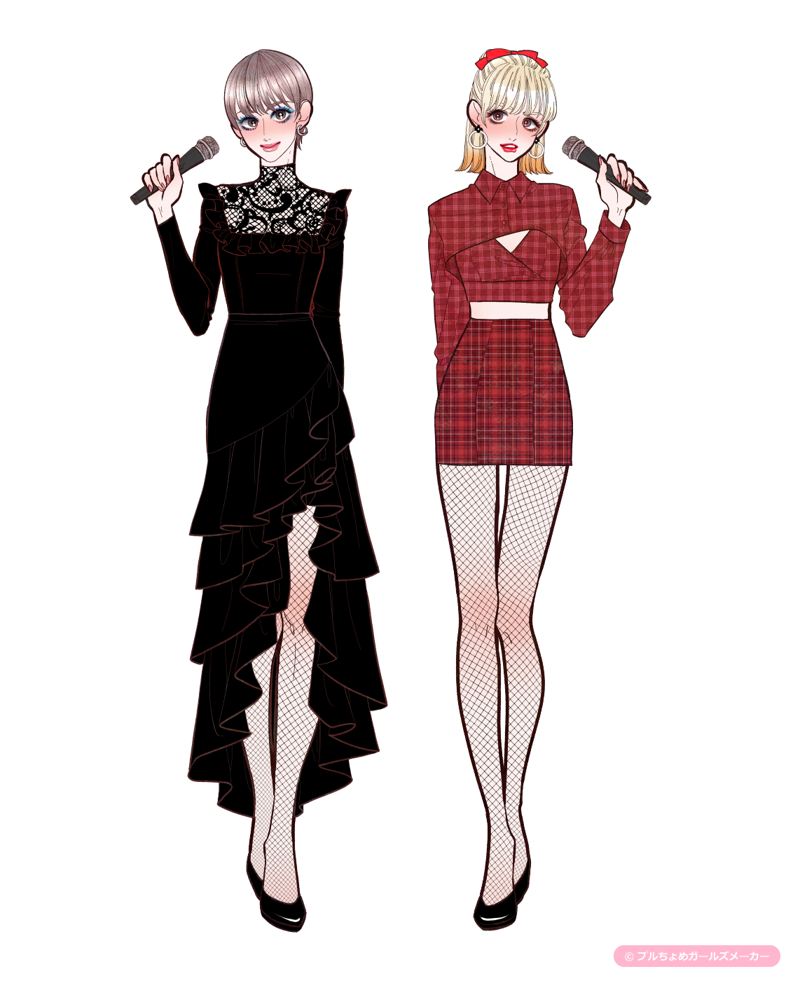 ガールズメーカーで作られた女の子20