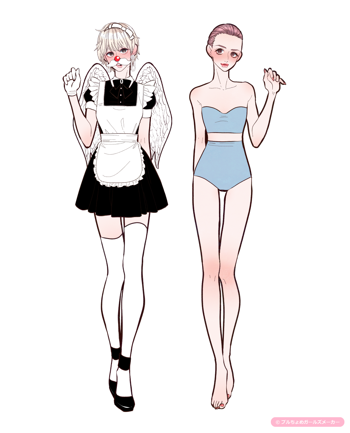 ガールズメーカーで作られた女の子2