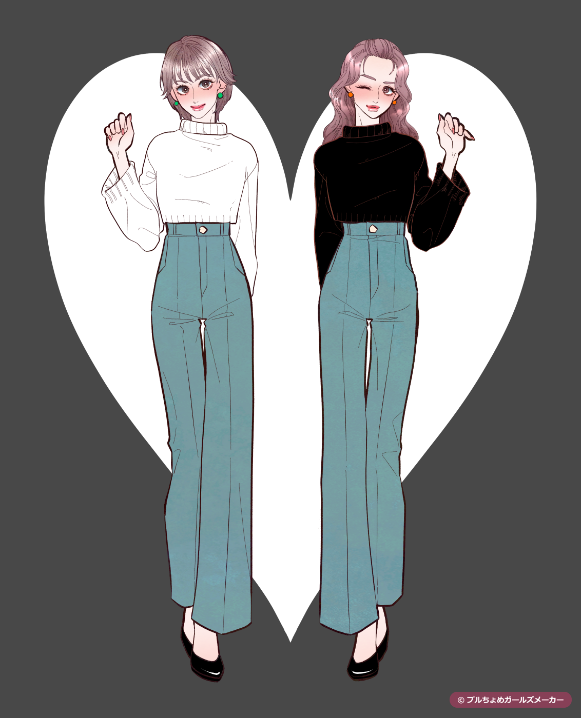 ガールズメーカーで作られた女の子19