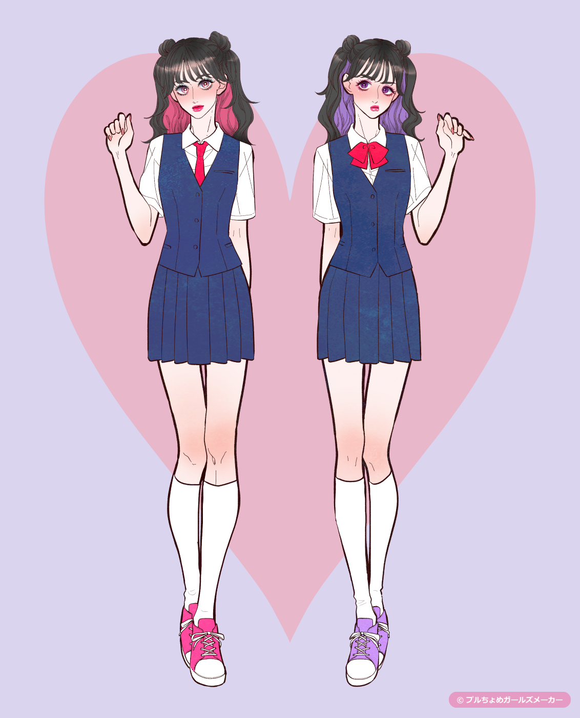 ガールズメーカーで作られた女の子5