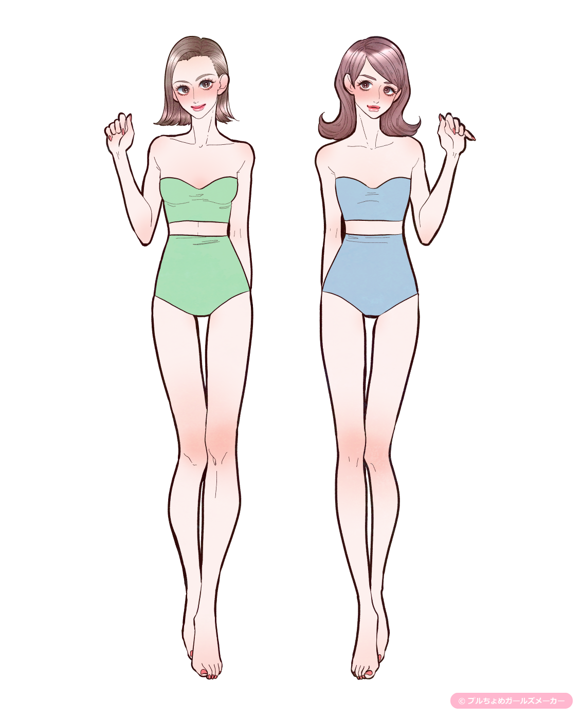 ガールズメーカーで作られた女の子3