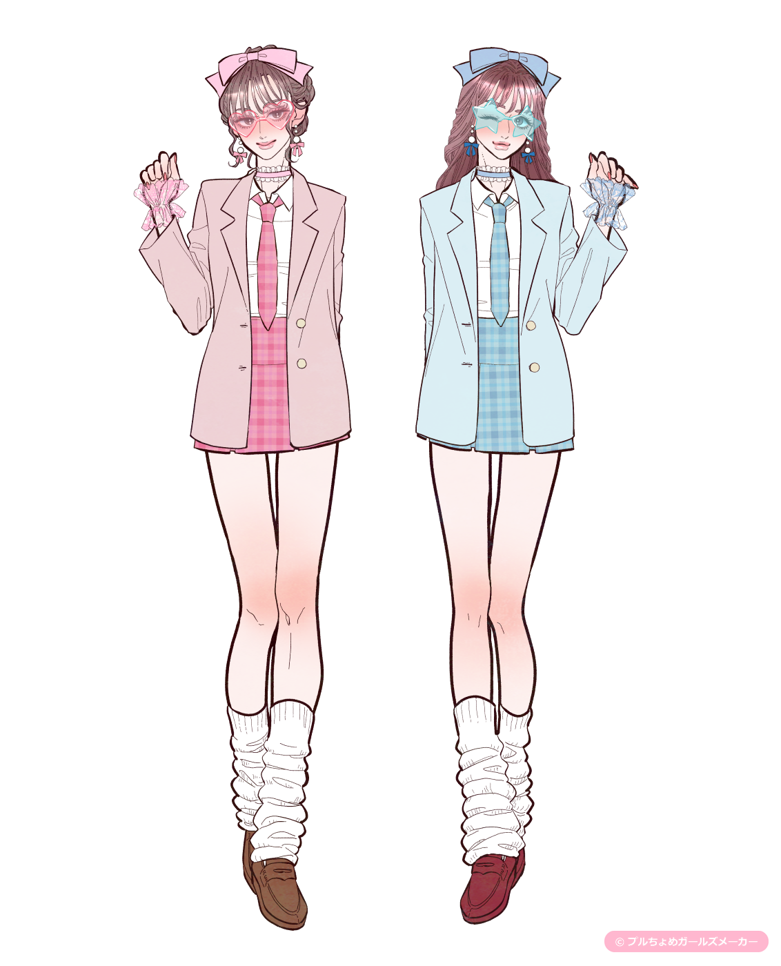 ガールズメーカーで作られた女の子1