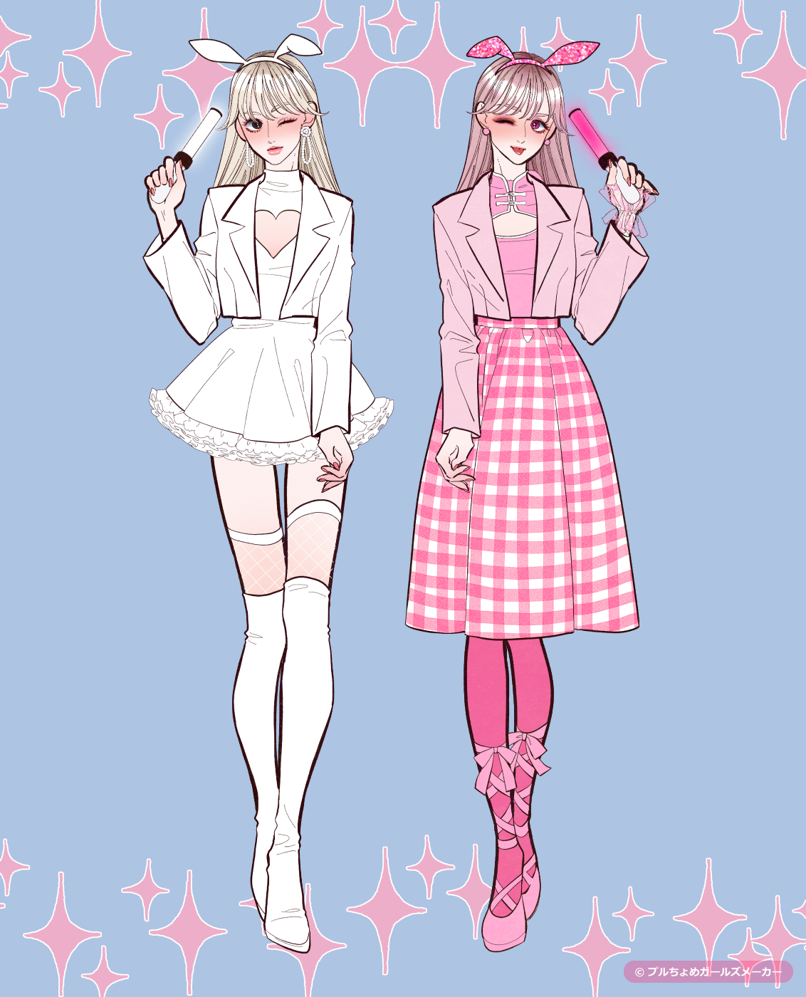 ガールズメーカーで作られた女の子2