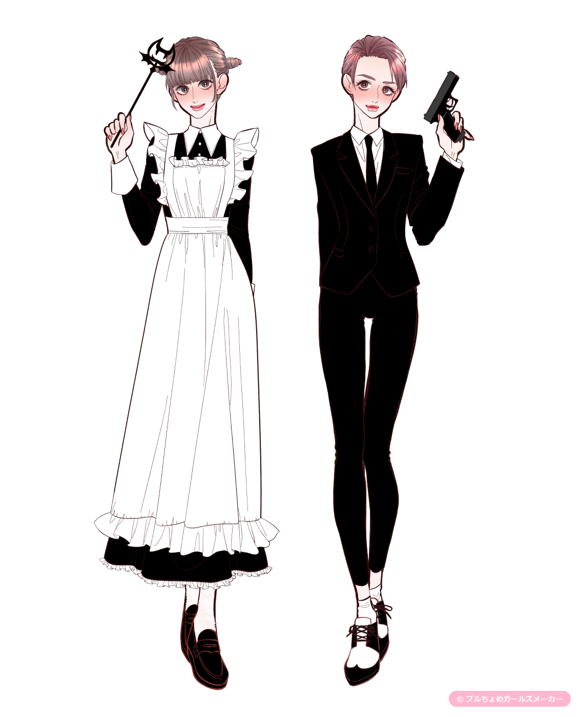 ガールズメーカーで作られた女の子4