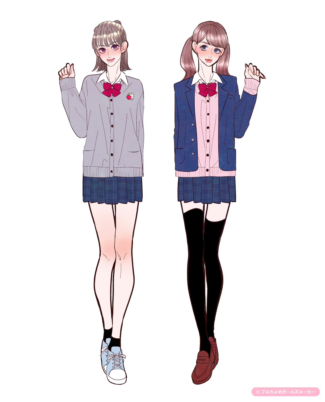 ガールズメーカーで作られた女の子1