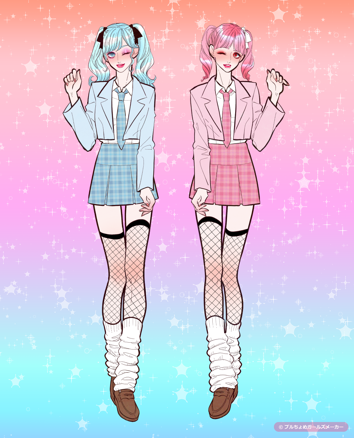 ガールズメーカーで作られた女の子7