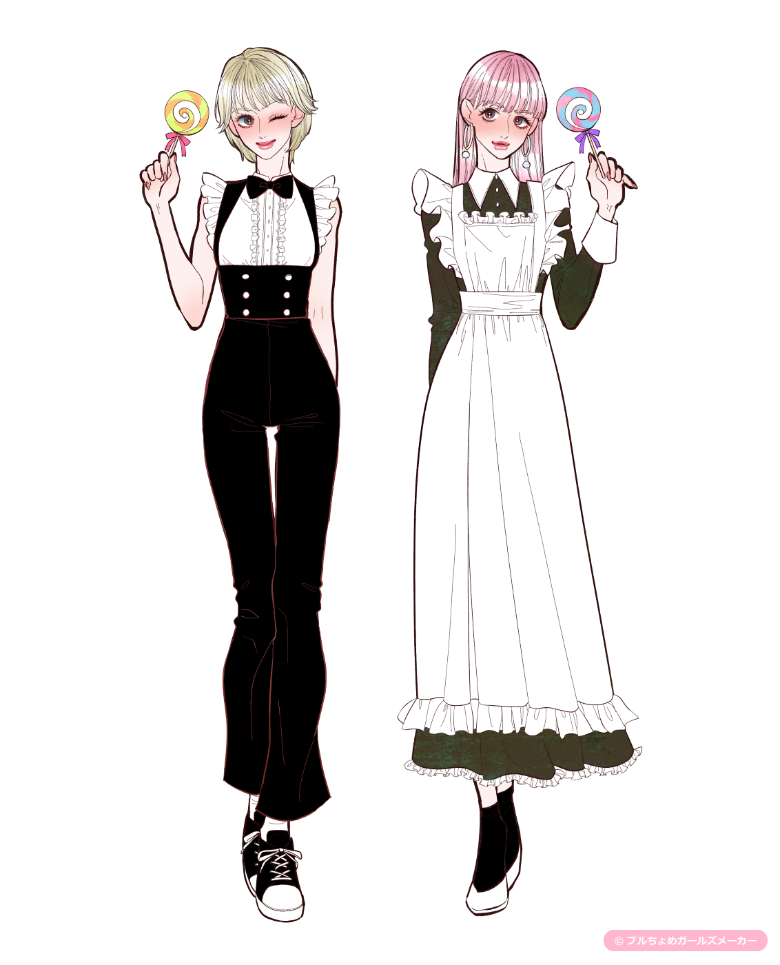 ガールズメーカーで作られた女の子5