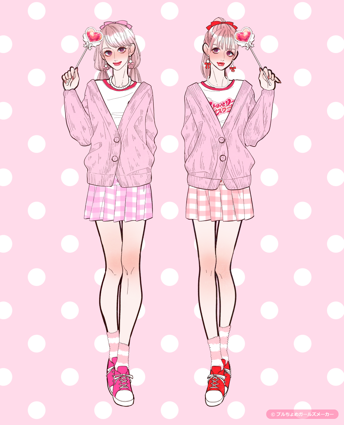 ガールズメーカーで作られた女の子3