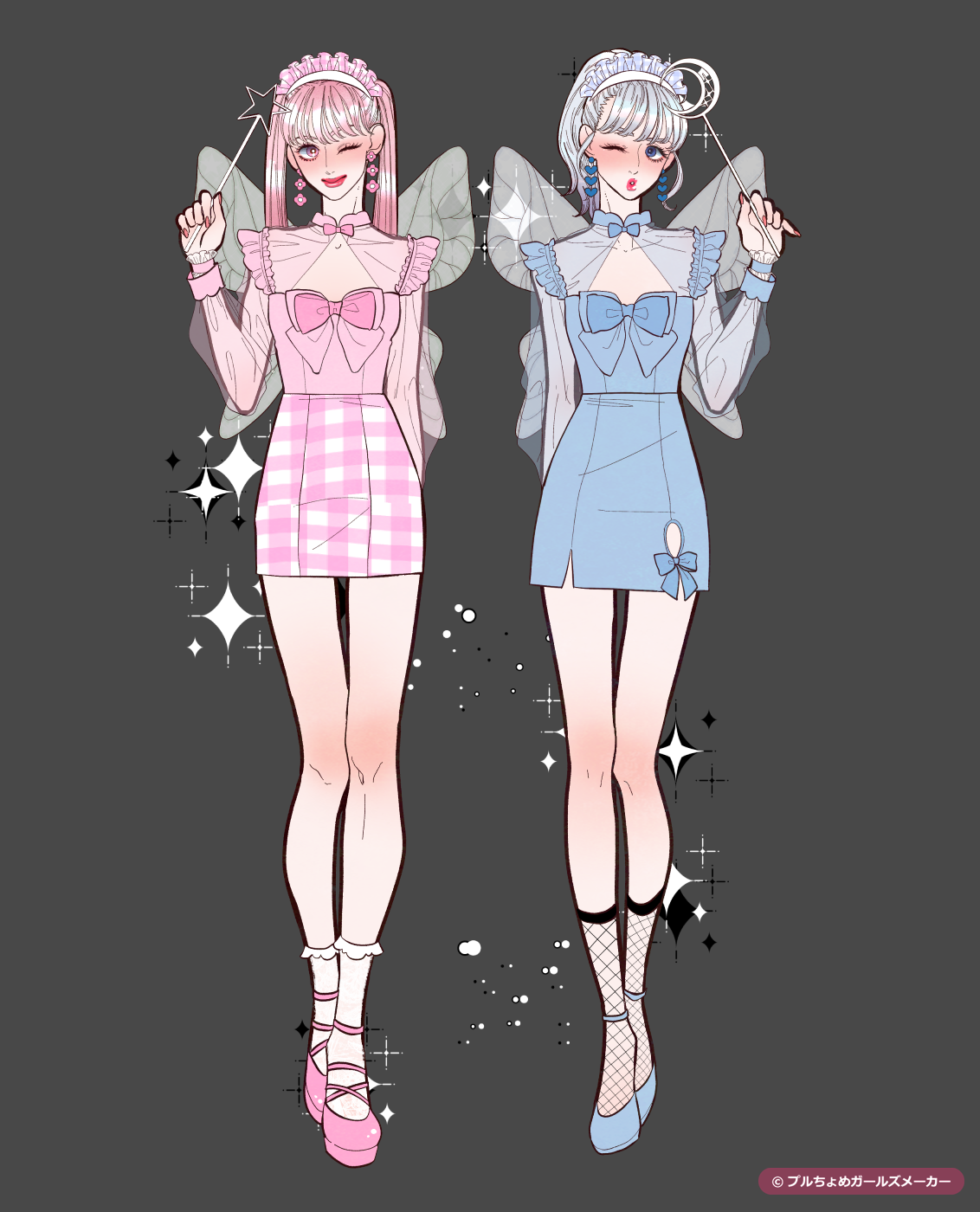 ガールズメーカーで作られた女の子1