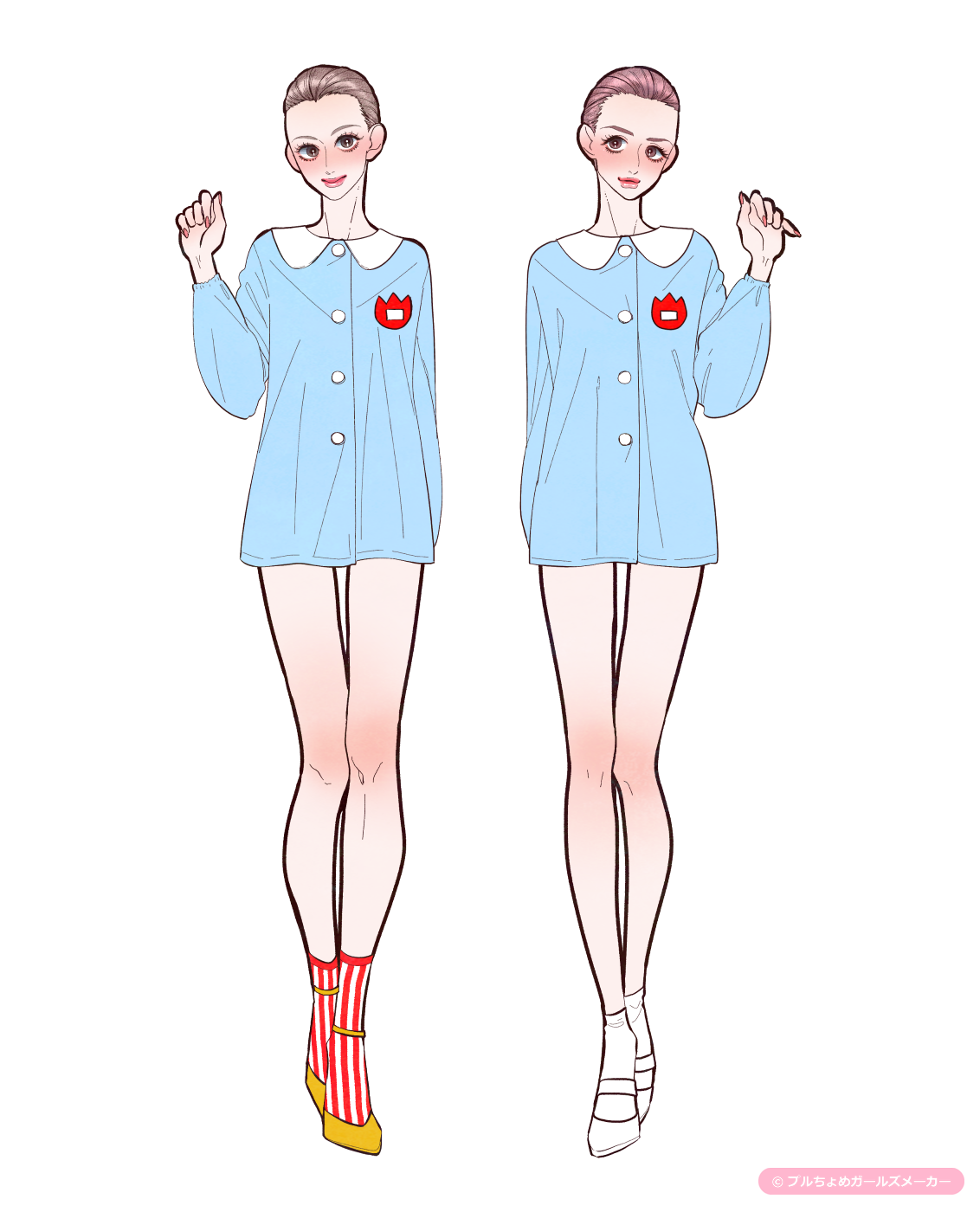 ガールズメーカーで作られた女の子5