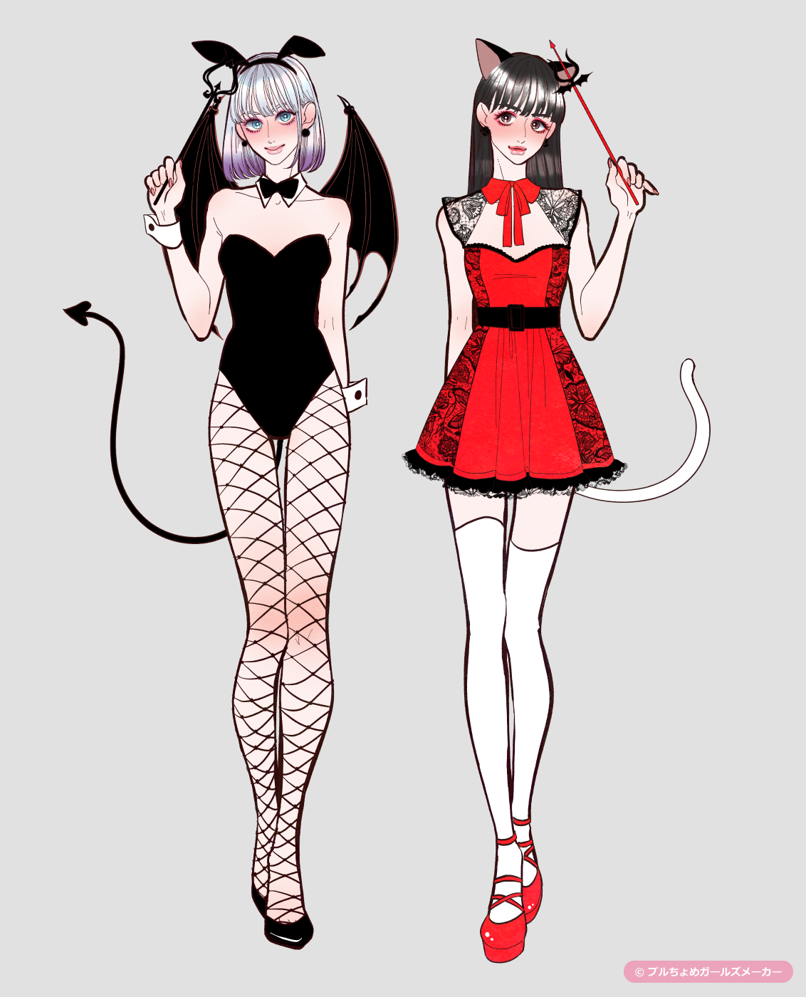 ガールズメーカーで作られた女の子1