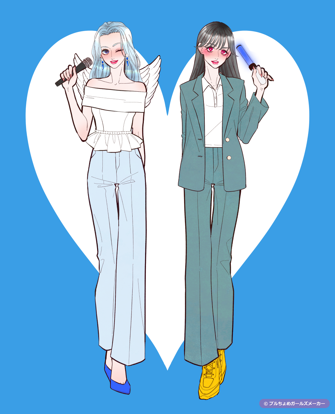 ガールズメーカーで作られた女の子3